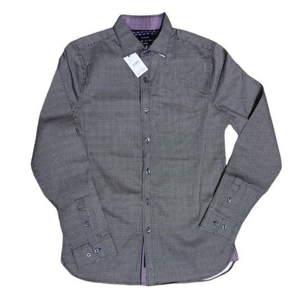 Tahari Mens Button Down Dress Shirt New With Tags Size Small - Picture 2 of 7
